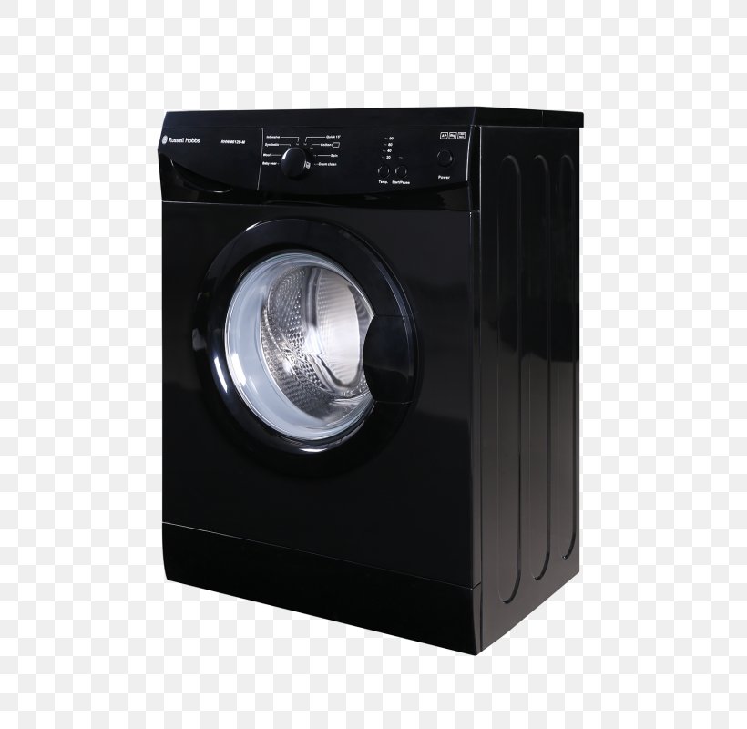 Washing Machines Russell Hobbs RHWM612-M Hotpoint, PNG, 800x800px, Washing Machines, Clothes Dryer, Direct Drive Mechanism, Electronics, Haier Hwt10mw1 Download Free