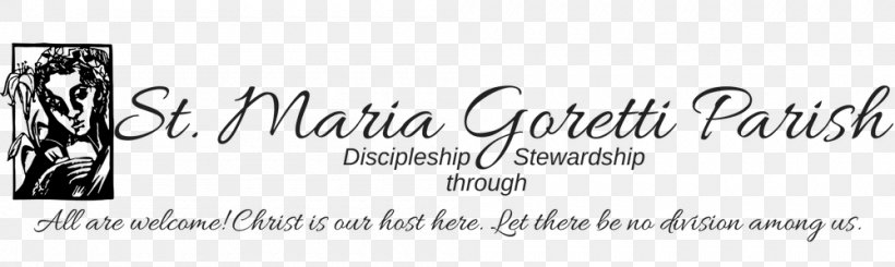 Christian Church Christianity Minister Parish Christian Ministry, PNG, 1000x300px, Christian Church, Black, Black And White, Brand, Calligraphy Download Free