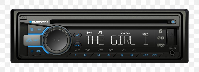Radio Receiver Vehicle Audio Blaupunkt Compact Disc, PNG, 2358x863px, Radio Receiver, Audio Receiver, Blaupunkt, Cd Player, Compact Disc Download Free