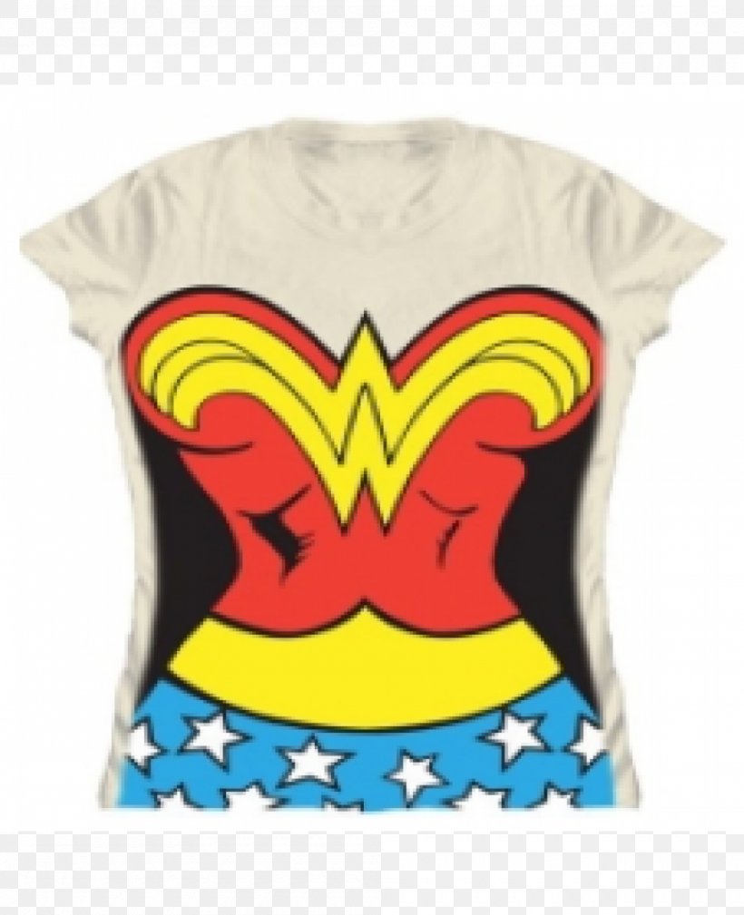 T-shirt Wonder Woman Themyscira Sleeve, PNG, 1000x1231px, Tshirt, Character, Comics, Corset, Costume Download Free