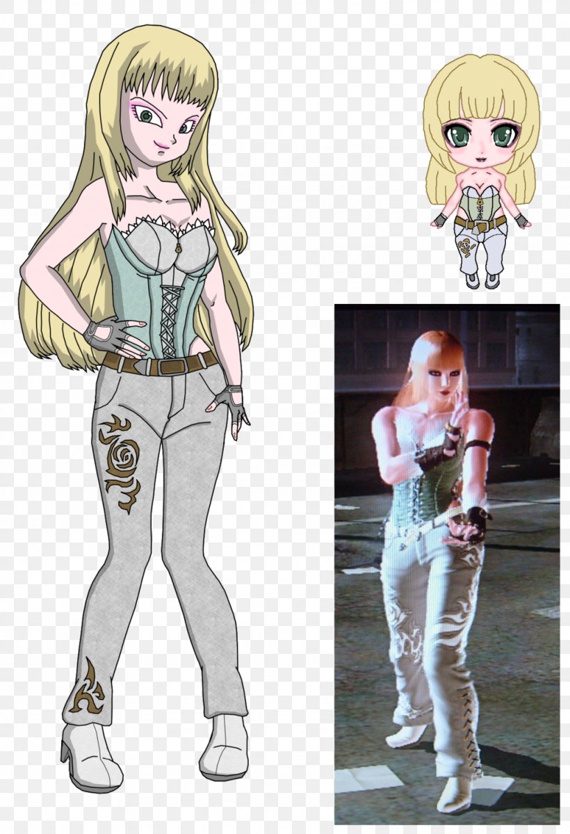 Tekken 6 Lili Human Hair Color Cartoon, PNG, 1024x1498px, Watercolor, Cartoon, Flower, Frame, Heart Download Free