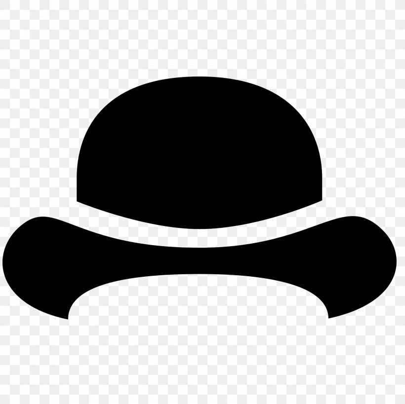 Bowler Hat Top Hat Clip Art, PNG, 1600x1600px, Bowler Hat, Black, Black And White, Cap, Clothing Download Free