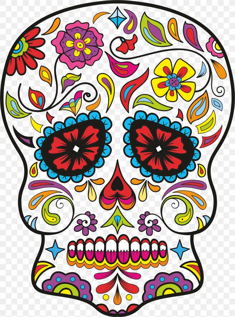 Calavera Day Of The Dead Skull Christmas Decoration All Souls Day, PNG, 2226x2998px, Calavera, All Saints Day, All Souls Day, Area, Art Download Free