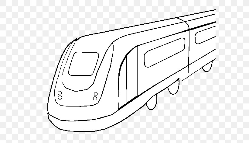 Train Rail Transport High-speed Rail Locomotive, PNG, 600x470px, Train, Area, Artwork, Automotive Design, Black And White Download Free
