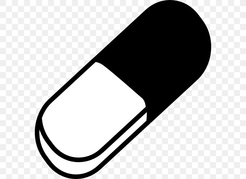 Tablet Pharmaceutical Drug Capsule Clip Art, PNG, 588x596px, Tablet, Black, Black And White, Capsule, Drug Download Free