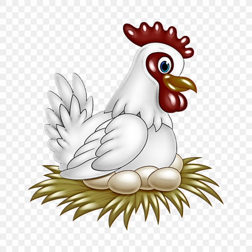 Chicken Bird Rooster Cartoon Beak, PNG, 1080x1080px, Chicken, Beak, Bird, Cartoon, Comb Download Free