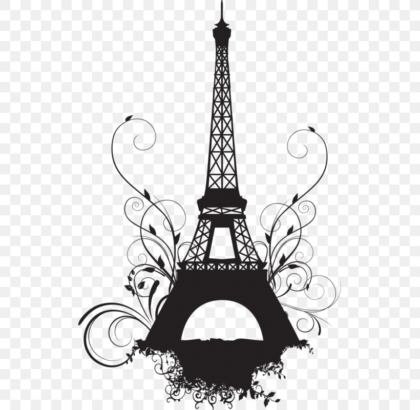 Eiffel Tower Champ De Mars Wall Decal, PNG, 513x800px, Eiffel Tower, Black And White, Champ De Mars, Decal, Drawing Download Free