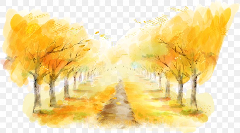 Poster Autumn, PNG, 2335x1300px, Animation, Autumn, Banner, Cdr, Poster Download Free