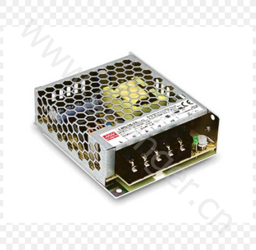 Power Supply Unit Switched-mode Power Supply MEAN WELL Enterprises Co., Ltd. Power Converters Alternating Current, PNG, 800x800px, Power Supply Unit, Acdc Receiver Design, Alternating Current, Computer Component, Dctodc Converter Download Free