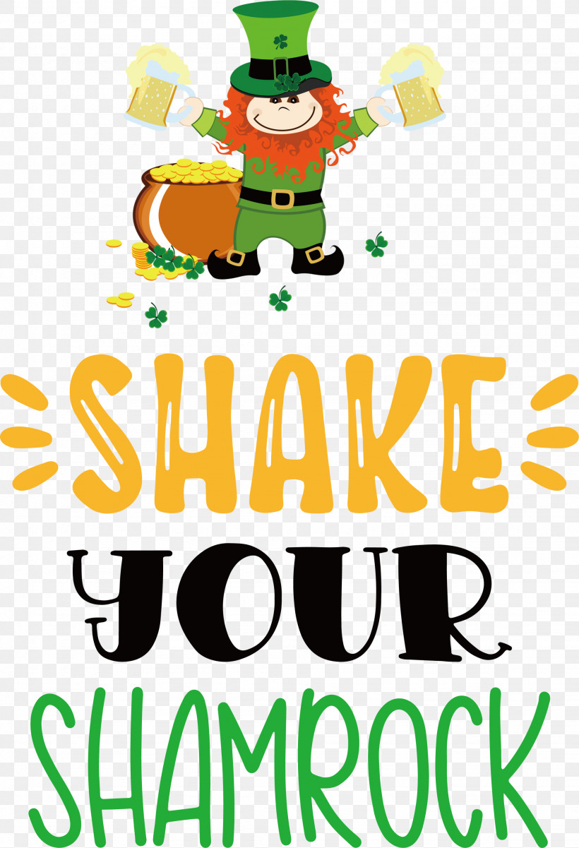 Shake Your Shamrock St Patricks Day Saint Patrick, PNG, 2048x3000px, St Patricks Day, Behavior, Character, Christmas Day, Happiness Download Free