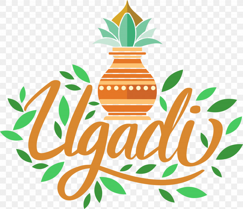 Ugadi Yugadi Hindu New Year, PNG, 3106x2675px, Ugadi, Hemp Family, Hindu New Year, Leaf, Logo Download Free