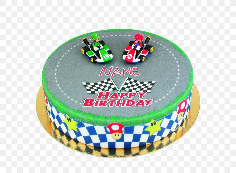 Birthday Cake Torte Luigi Mario Cake Decorating, PNG, 600x600px, Birthday Cake, Buttercream, Cake, Cake Decorating, Dessert Download Free