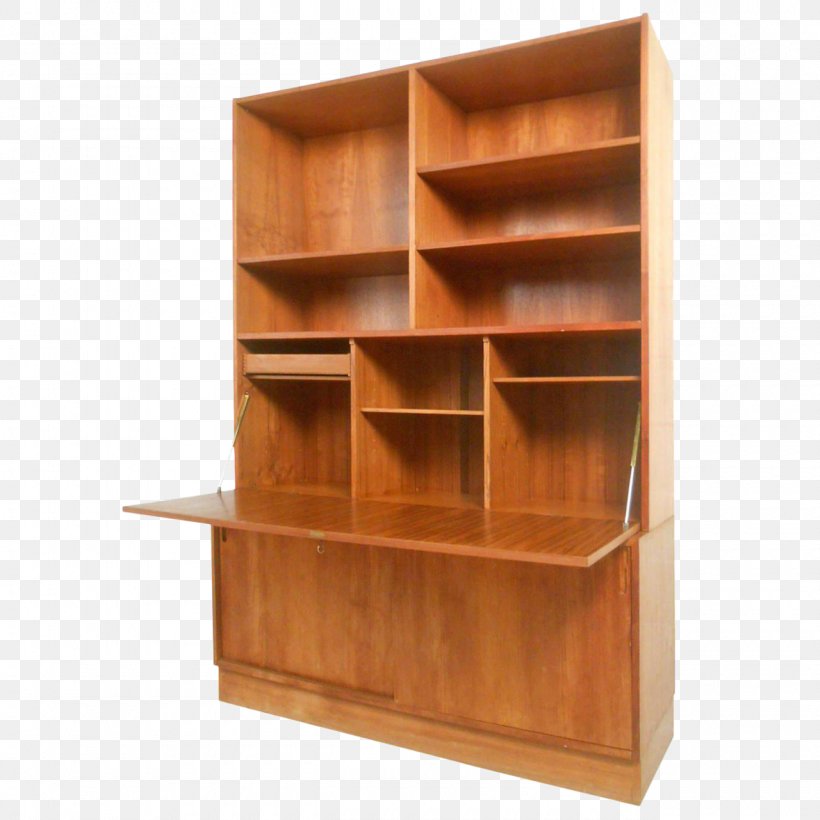 Bookcase Secretary Desk Mid-century Modern Danish Modern Shelf, PNG, 1280x1280px, Bookcase, Bathroom, Cupboard, Danish Modern, Desk Download Free