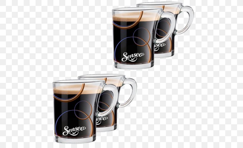 Coffee Cup Ristretto Espresso Senseo, PNG, 500x500px, Coffee, Caffeine, Coffee Cup, Coffee Percolator, Coffeemaker Download Free