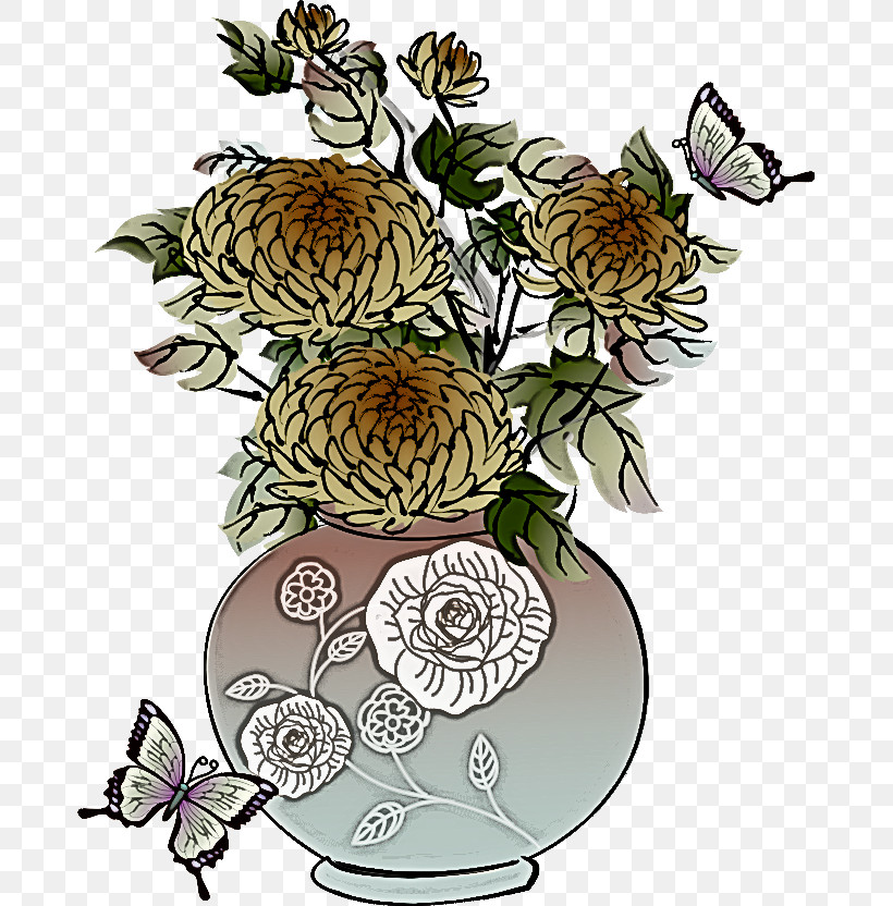 Flower Floral Vase, PNG, 678x832px, Flower, Floral, Flowerpot, Fruit, Herbaceous Plant Download Free
