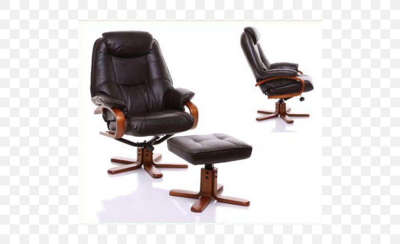 Office & Desk Chairs Recliner Swivel Chair Footstool, PNG, 500x500px, Office Desk Chairs, Artificial Leather, Bonded Leather, Chair, Comfort Download Free