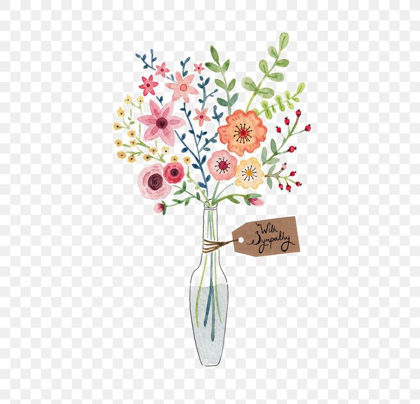 Flower Drawing Illustration, PNG, 564x789px, Flower, Art, Cut Flowers, Drawing, Flora Download Free