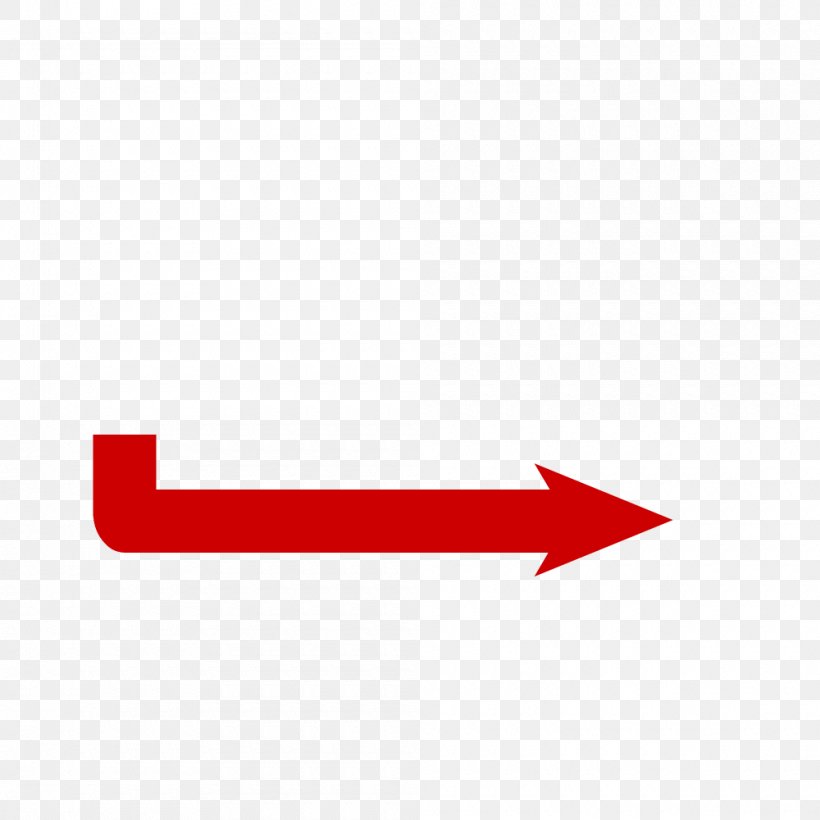 Red Arrow Pointing Right., PNG, 1000x1000px, Point, Area, Rectangle, Red, Redm Download Free