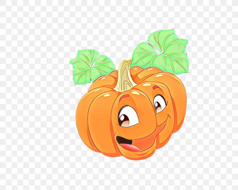 Pumpkin, PNG, 3000x2400px, Cartoon, Calabaza, Fruit, Leaf, Orange Download Free