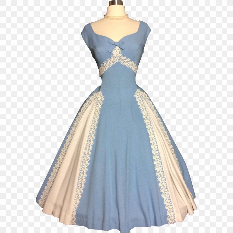 Vintage Clothing Cocktail Dress Party Dress, PNG, 1300x1300px, Vintage Clothing, Aqua, Blue, Bridal Party Dress, Clothing Download Free