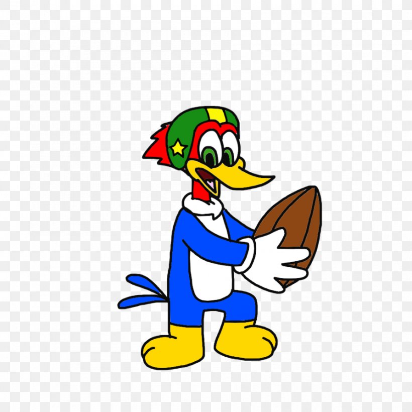 Duck Woody Woodpecker Cartoon, PNG, 894x894px, Duck, American Football, Animal Figure, Art, Artist Download Free