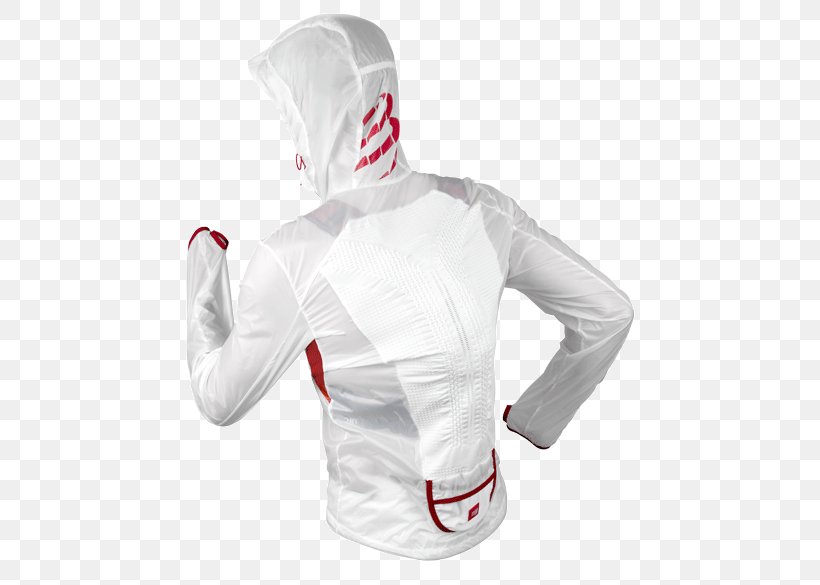 Hoodie Compressport Hurricane V2 Jacket Coat Running, PNG, 500x585px, Hoodie, Clothing, Coat, Hood, Jacket Download Free