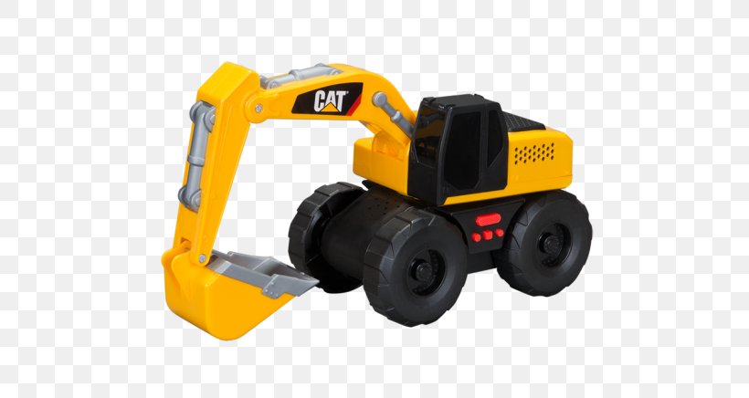 Caterpillar Inc. CAT 9 Inch Big Builder L&S Shaking Machine Vehicle CAT Big Builder Excavator Loader Toy, PNG, 650x436px, Caterpillar Inc, Bulldozer, Construction, Construction Equipment, Excavator Download Free