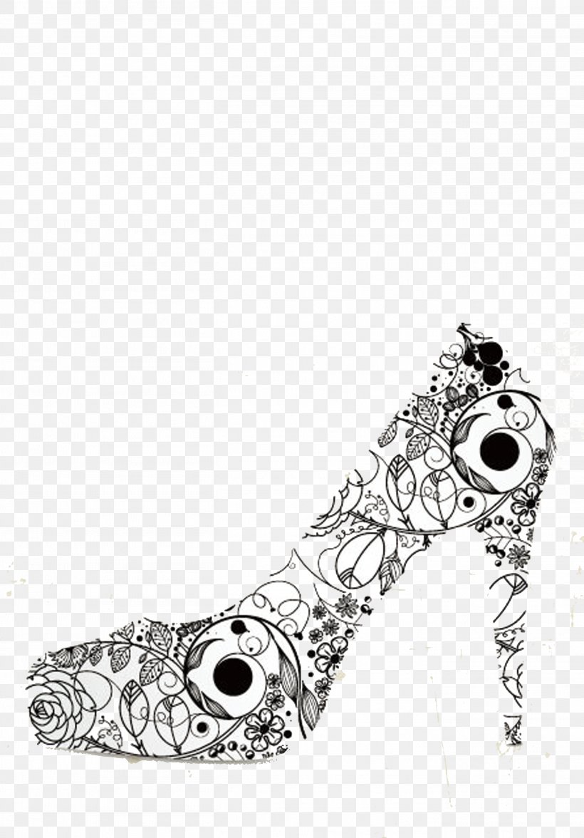 High-heeled Footwear Designer, PNG, 2717x3898px, Highheeled Footwear, Black And White, Designer, Drawing, Footwear Download Free