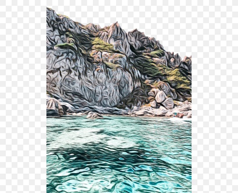 Water Watercourse Painting Sea Wave, PNG, 500x667px, Watercolor, Inlet, Ocean, Paint, Painting Download Free