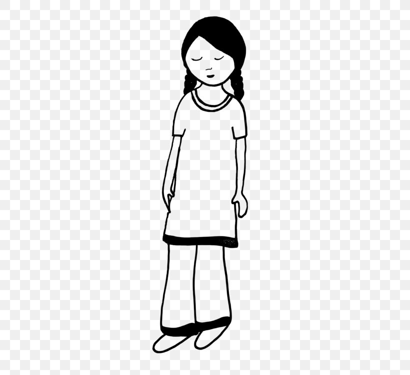 White Standing Line Art Head Arm, PNG, 530x750px, White, Arm, Cartoon, Child, Finger Download Free