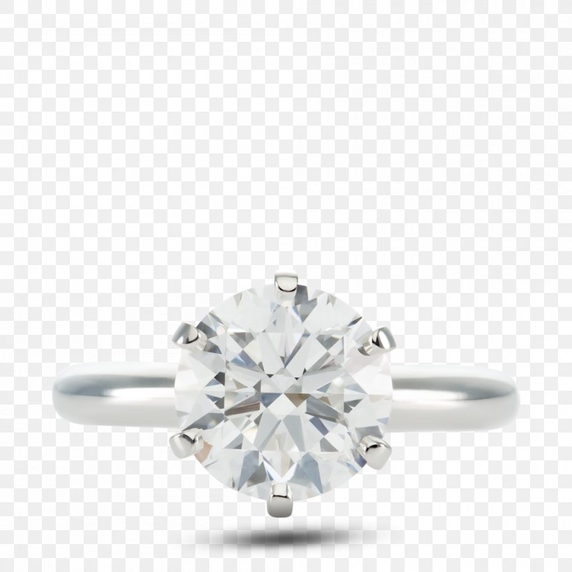 Earring Engagement Ring Solitaire Diamond, PNG, 1000x1000px, Earring, Body Jewellery, Body Jewelry, Brilliant, Diamond Download Free