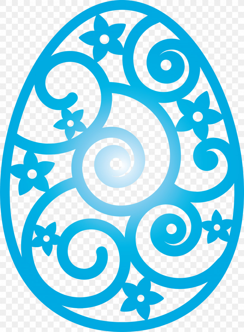 Easter Floral Egg Easter Day, PNG, 2206x3000px, Easter Floral Egg, Aqua, Circle, Easter Day, Turquoise Download Free