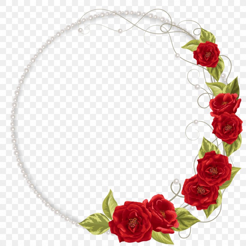 Garden Roses Pearl Necklace Flower, PNG, 1000x1000px, Pearl, Artificial Flower, Cut Flowers, Floral Design, Floristry Download Free