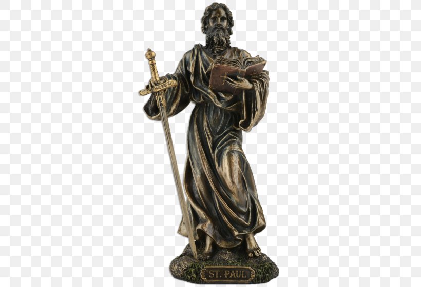 Statue Saint Paul Figurine Bronze Sculpture, PNG, 560x560px, Statue, Bronze, Bronze Sculpture, Classical Sculpture, Figurine Download Free