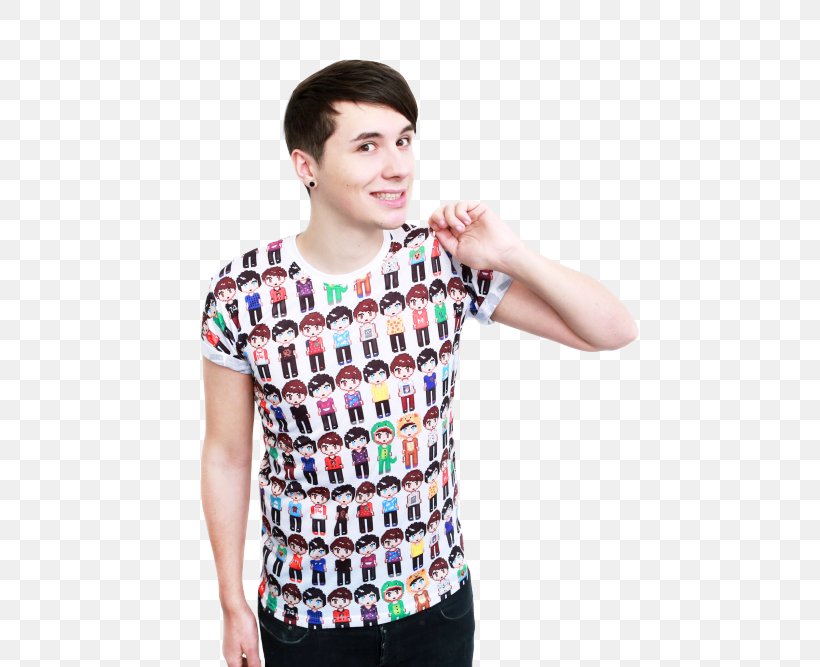 Phil Lester T-shirt The Amazing Book Is Not On Fire Dan And Phil, PNG, 500x667px, Phil Lester, Amazing Book Is Not On Fire, Clothing, Clothing Accessories, Dan And Phil Download Free