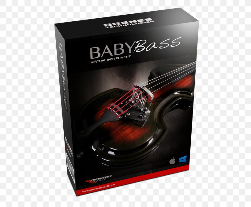 Virtual Studio Technology Musical Instruments Baby Bass Sound Synthesizers Bass Guitar, PNG, 522x678px, Watercolor, Cartoon, Flower, Frame, Heart Download Free