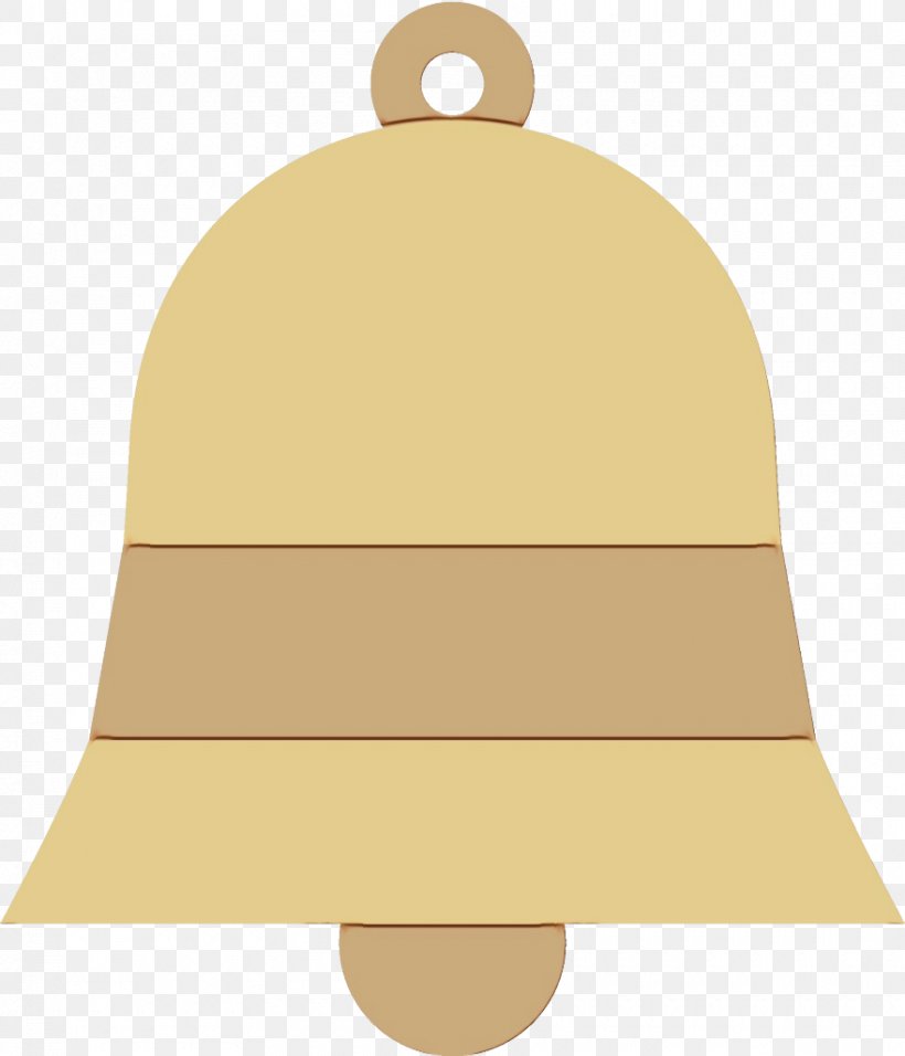 Yellow Clothing Beige Bell Headgear, PNG, 880x1026px, Watercolor, Beige, Bell, Cap, Clothing Download Free