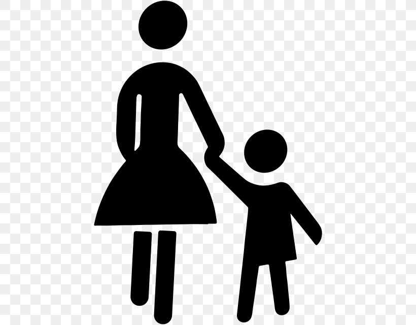 Child Mother Clip Art, PNG, 452x640px, Child, Art, Artwork, Black, Black And White Download Free
