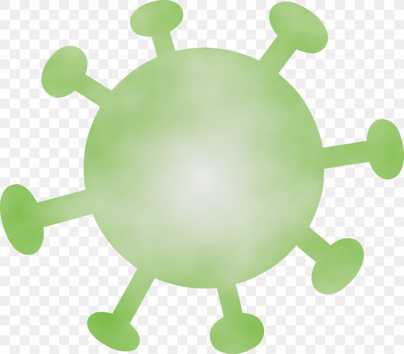 Green, PNG, 3000x2630px, Virus, Corona, Coronavirus, Green, Paint Download Free