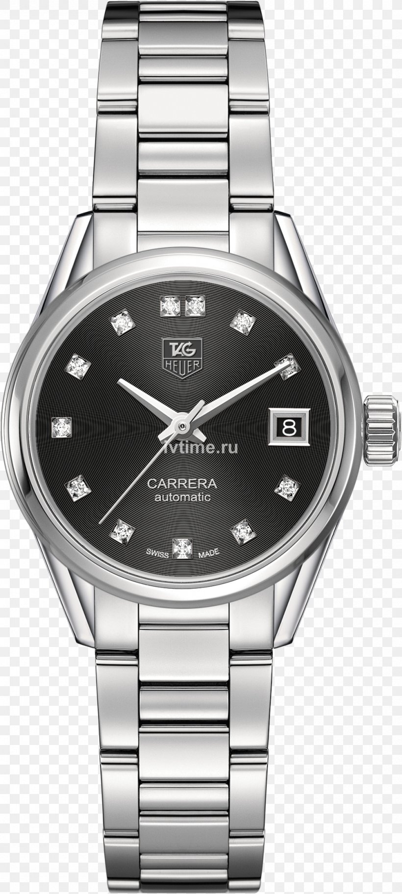 TAG Heuer Carrera Calibre 5 Automatic Watch Clock, PNG, 1000x2225px, Tag Heuer, Automatic Watch, Brand, Caliber, Chronograph Download Free