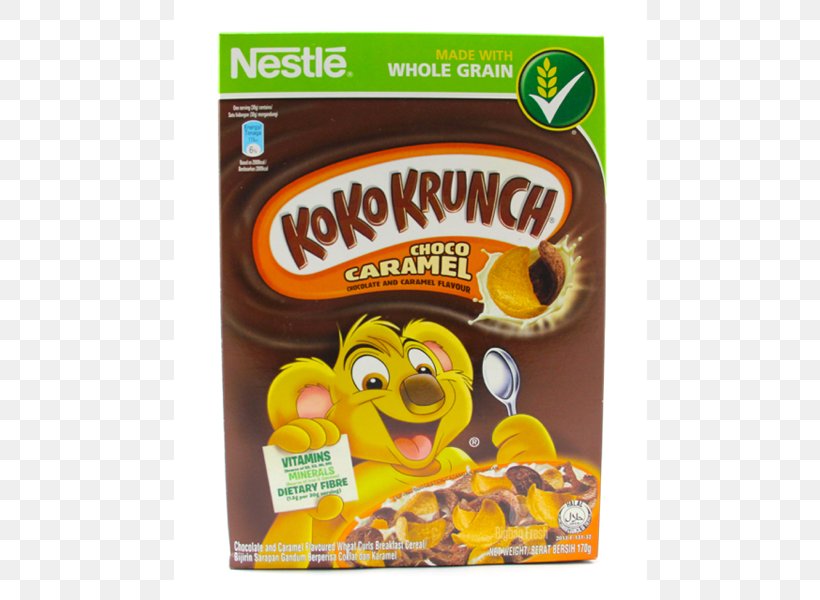 Breakfast Cereal Nestlé Crunch Corn Flakes Milk, PNG, 600x600px, Breakfast Cereal, Banana, Banana Family, Breakfast, Caramel Download Free