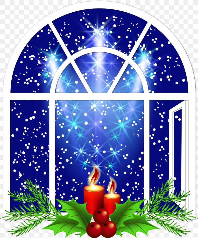 Christmas Window Christmas Window Clip Art, PNG, 3406x4081px, Window, Candle, Christmas, Christmas Decoration, Christmas Music Download Free