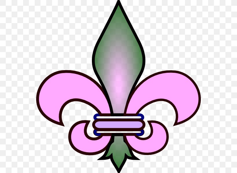 Fleur-de-lis New Orleans Saints World Scout Emblem Clip Art, PNG, 570x599px, Fleurdelis, Artwork, Flower, Flowering Plant, Leaf Download Free