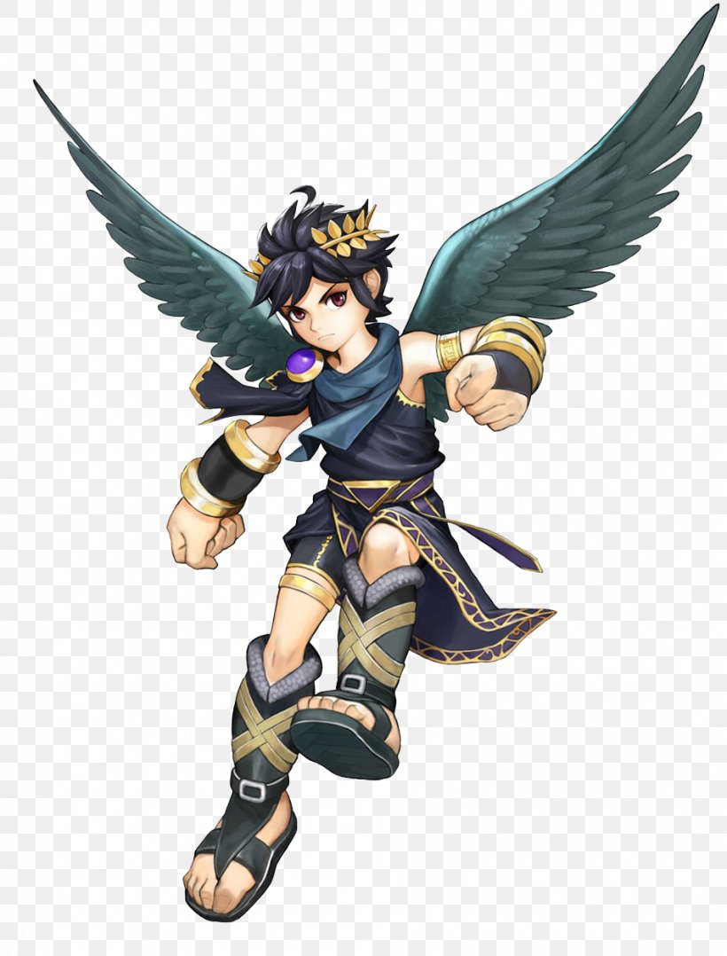 Kid Icarus: Uprising Super Smash Bros. For Nintendo 3DS And Wii U Pit Palutena, PNG, 950x1250px, Kid Icarus Uprising, Action Figure, Angel, Character, Fictional Character Download Free