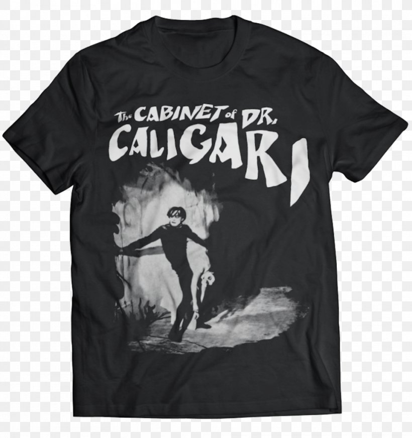 T-shirt Hoodie Film Top, PNG, 962x1024px, Tshirt, Black, Black And White, Brand, Cabinet Of Dr Caligari Download Free