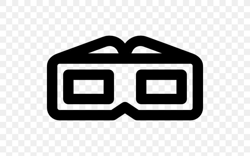 Glasses Film Cinematography 3D-Brille, PNG, 512x512px, 3d Film, Glasses, Black And White, Brand, Cinema Download Free