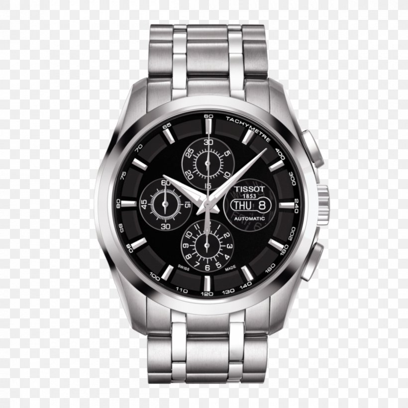 Tissot Couturier Automatic Diving Watch Chronograph, PNG, 1200x1200px, Tissot, Automatic Watch, Brand, Caliber, Chronograph Download Free