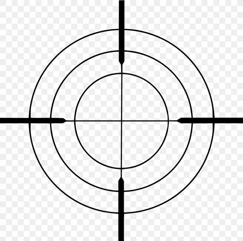 WebP Telescopic Sight, PNG, 891x885px, Webp, Area, Black And White, Drawing, Firearm Download Free