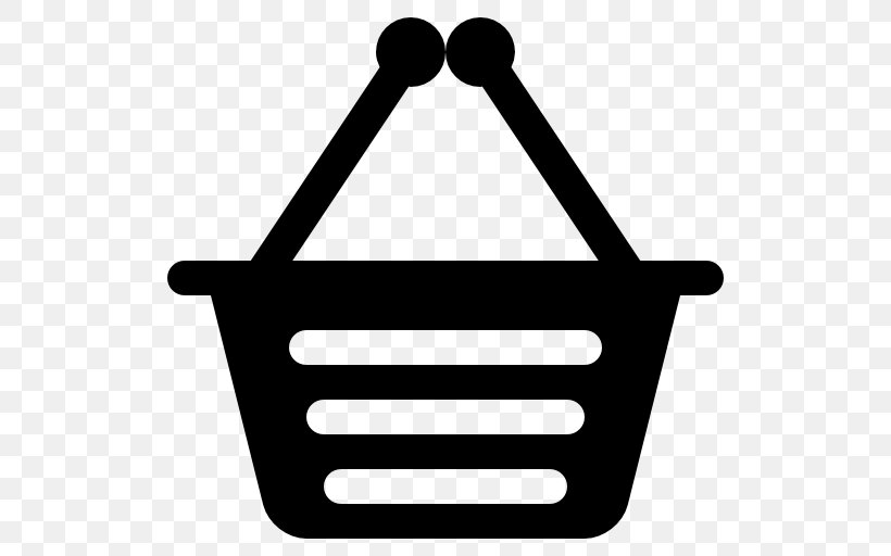 Basket Shopping Cart, PNG, 512x512px, Basket, Black And White, Handle, Shopping, Shopping Cart Download Free