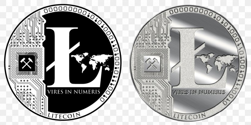 Litecoin Bitcoin Cryptocurrency Dogecoin Ethereum, PNG, 1022x512px, Litecoin, Bitcoin, Bitcoin Cash, Bitfinex, Black And White Download Free